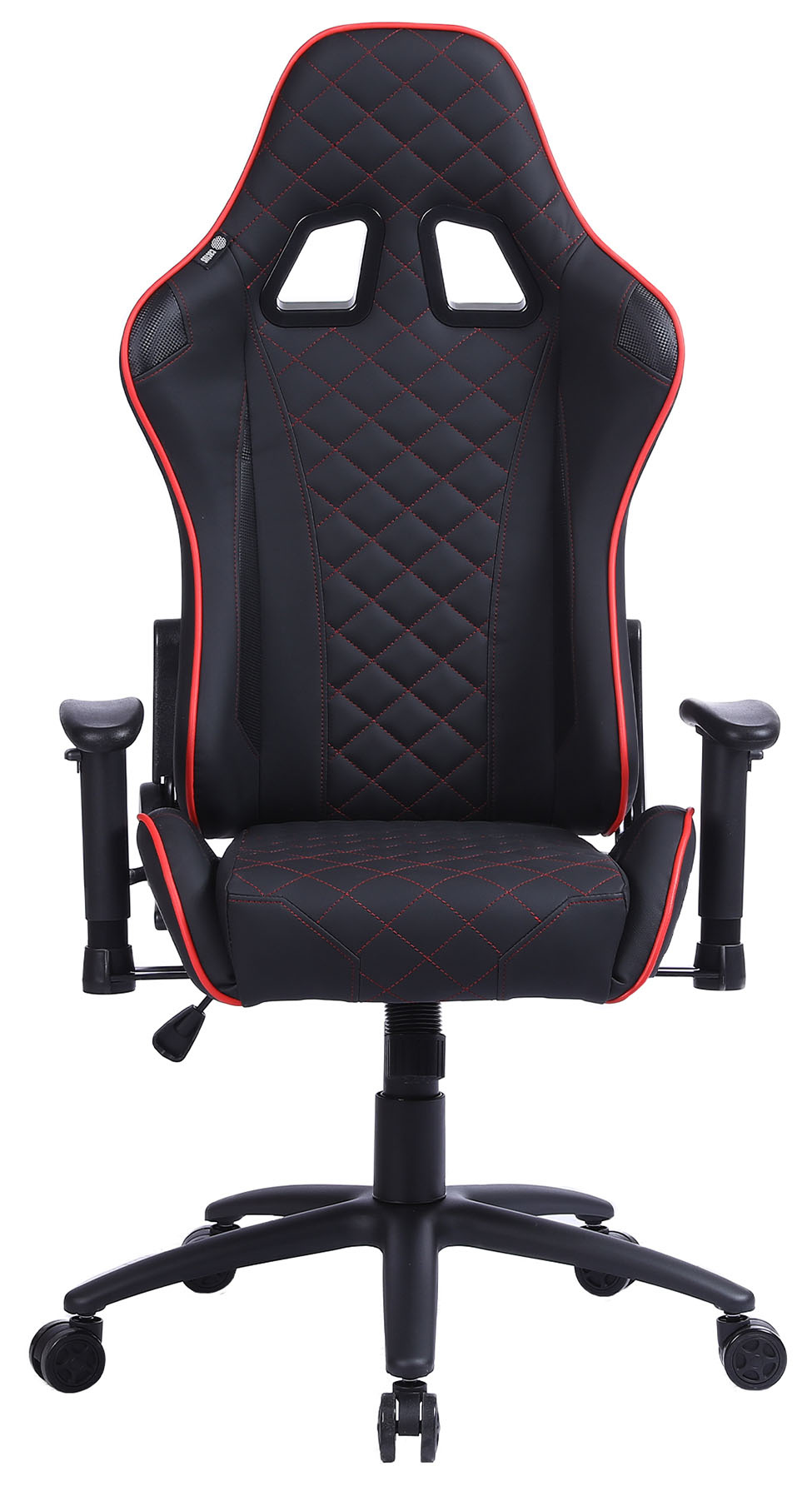 Кресло игровое Cactus CS-CHR-030BLR черный/красный сиденье черный/красный эко.кожа с подголов. крестовина металл пластик черный 