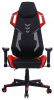 Кресло игровое Cactus CS-CHR-090BLR черный/красный сиденье черный/красный эко.кожа/сетка крестовина пластик пластик черный 