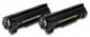 Картридж лазерный Cactus CS-CB435AD черный x2упак. (1500стр.) для HP LJ P1005/P1006
